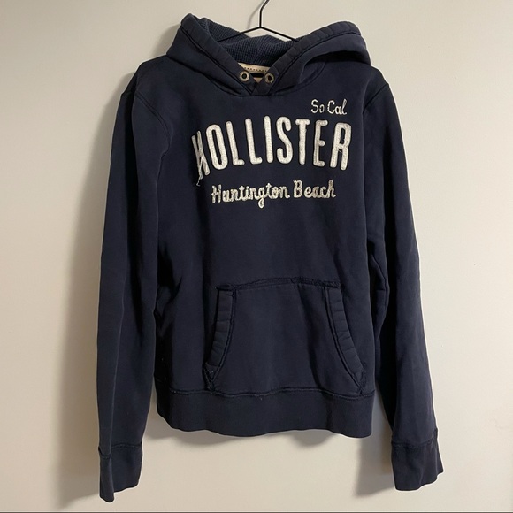 Hollister Other - Vintage Hollister Navy Blue Hoodie (L)